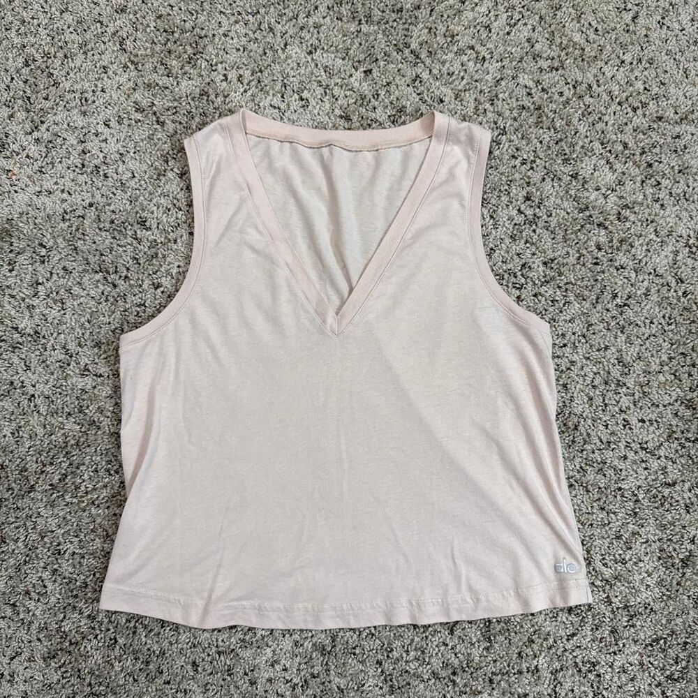 Alo-yoga Women's Pink Vest